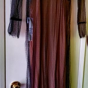 New Gucci Maxi Mesh Dress